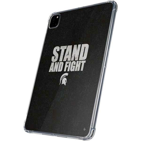 Michigan State University Stand and Fight iPad Pro 11in (2024) Clear Case